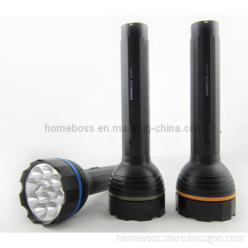 LED Torch / Plastic Rechargeable Lighting with Energy Saving Lamp (JBS-S015B Jll)